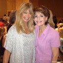 Dr Gross with Goldie Hawn at the Arizona Foundation for Women Sandra Day O'Connor Luncheon 2013